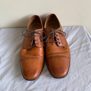 COLE HAAN Men's Oxford Dress Shoes British Tan 10M